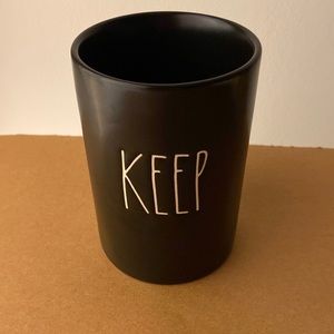 Rae Dunn keep cup NEW